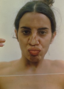 Ana Mendieta, Untitled (Glass on Body Imprints), 1972/1997 C-Print © The Estate Ana Mendieta / Courtesy of Galerie Lelong, New York / SAMMLUNG VERBUND, Wien